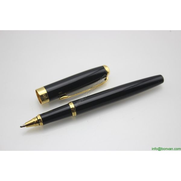 engraved gift use metal roller ballpen, brass material