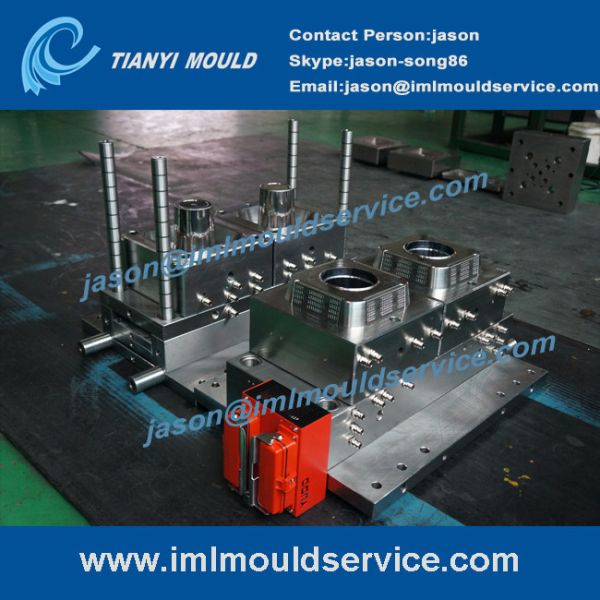 1L thin wall food storage buckets moulded factory in china