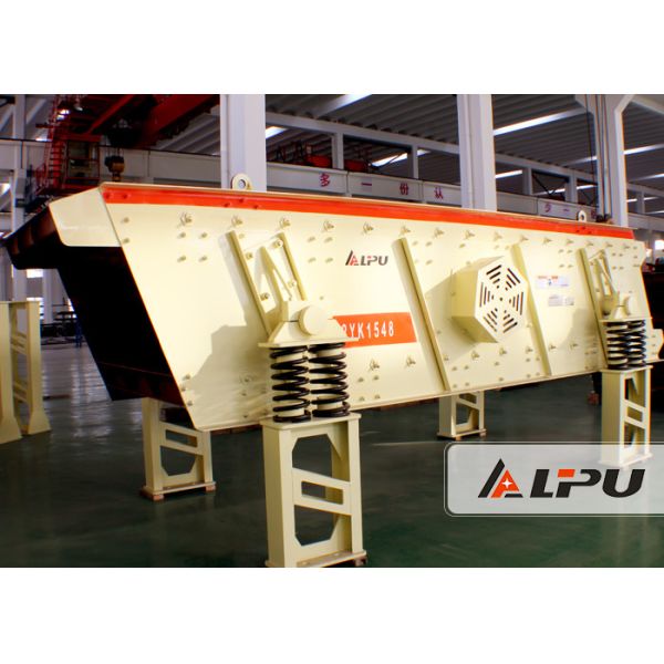 High Efficiency YK Circular Vibrating Screening Machine for Quarry / Mining