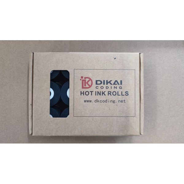 36mm 32mm Length Stamp Ink Roller adhesive For Expiration Code