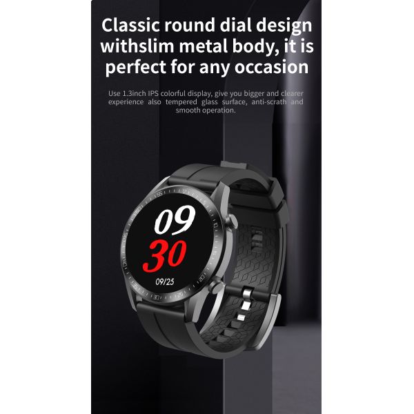 Android NFC Leather Strap Speech Recognition For Huawei GT2 Smartwatch
