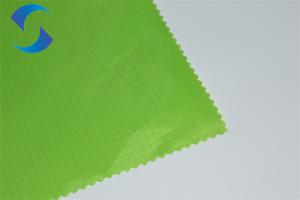 China 57 210t Ripstop Twill Taffeta Fabric PU Coated on sale