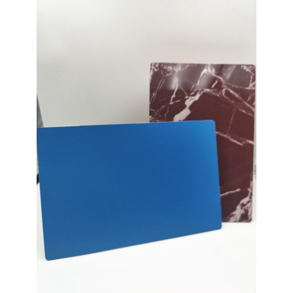 Brushed Aluminum Plastic Composite Panel ,  4mm Panel 2440mm Length