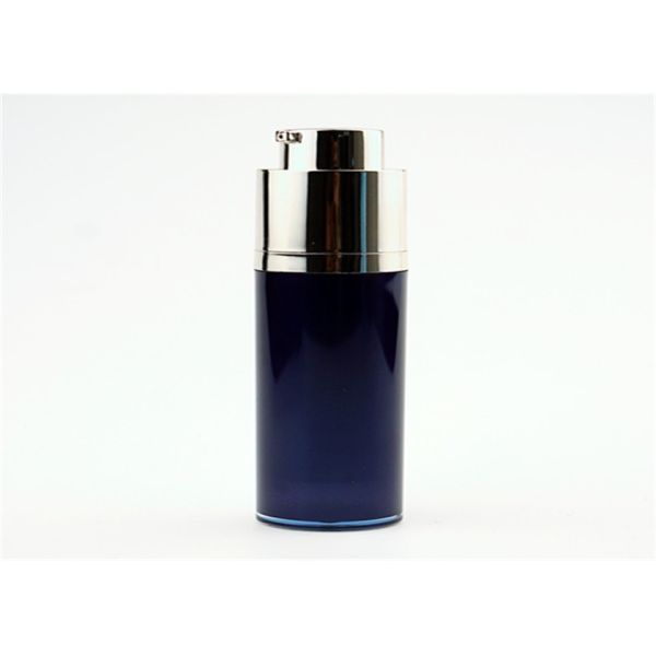 30ml Airless Cosmetic Glass Bottles Twist Up Type Hot Stamping And Customized Printing