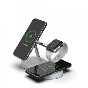 Cheap IPhone Watch All In One Wireless Charger Stand 5 In 1 Magnetic Fast Wireless Charger for sale