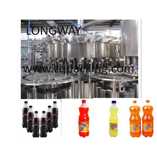 CE Standard High Quality Automatic Soda Drinking Filling Line
