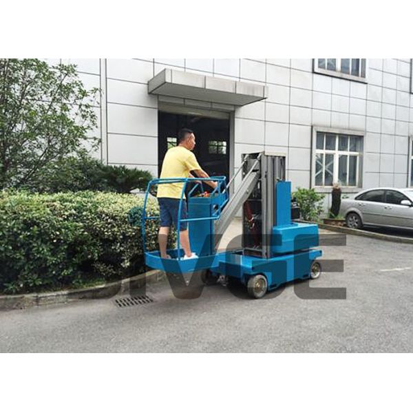 8m Platform Height 360 Degree Free Rotation Self Propelled Mast Boom Lift