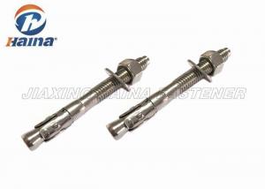 China Stainless Steel Anchor Bolts For Concrete Foundation SS304 Coarse Thread on sale