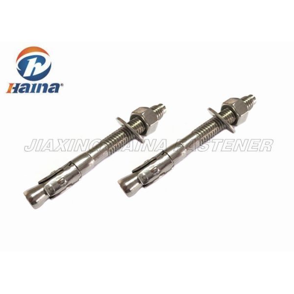 Stainless Steel Anchor Bolts For Concrete Foundation SS304 Coarse Thread