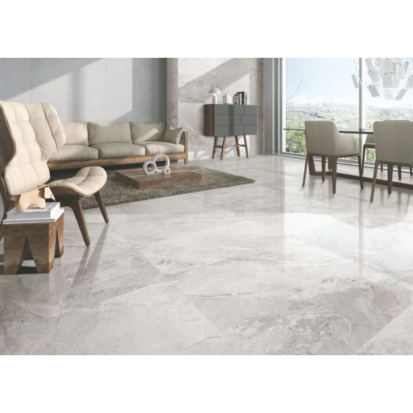 Luxury Matte Marble Porcelain Tile / Beautiful Marble Like Ceramic Tile