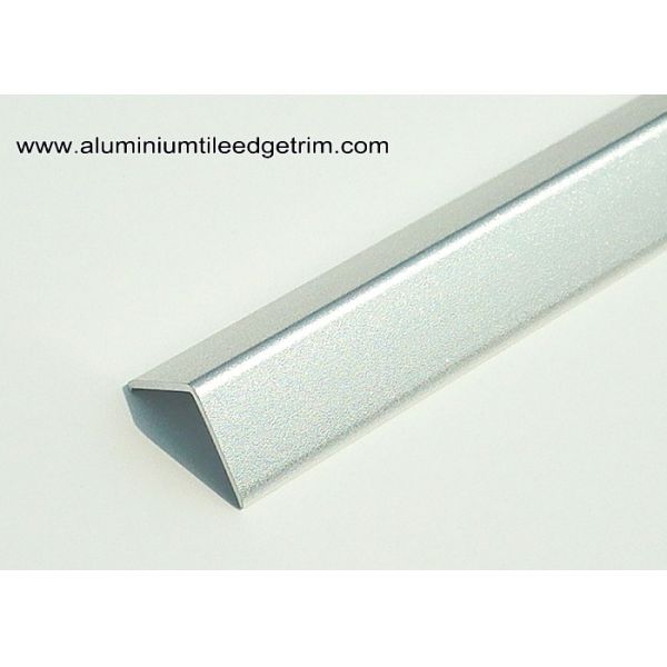 Sand Blasting Silver Metal Wall Corner Protectors For Home Wall Corner Guard