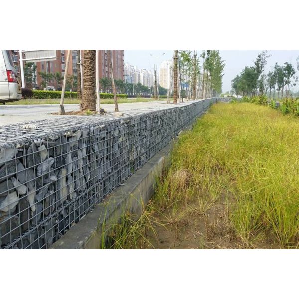 Galvanized Iron Welded Gabion Box Gabion Stone Box 2.7mm-4mm