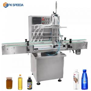 China FKF815 Full Automatic 6 Nozzles 20l Liquid/Engine Oil/Paint Filling Machine for Cans/Buckets/Pails on sale