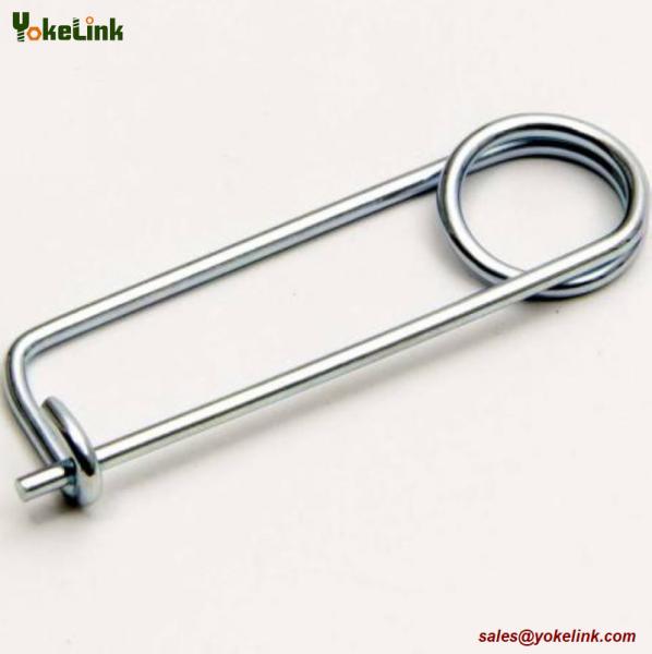 Quality Stainless steel Spring Wire Coiled Tension Safety Pin, Diaper Pin Zinc Finish Safety Pin Wire wholesale