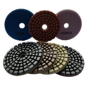 Cheap Flexible Diamond Polishing Disc 4 Inch Resin Floor Buffing Pads for sale