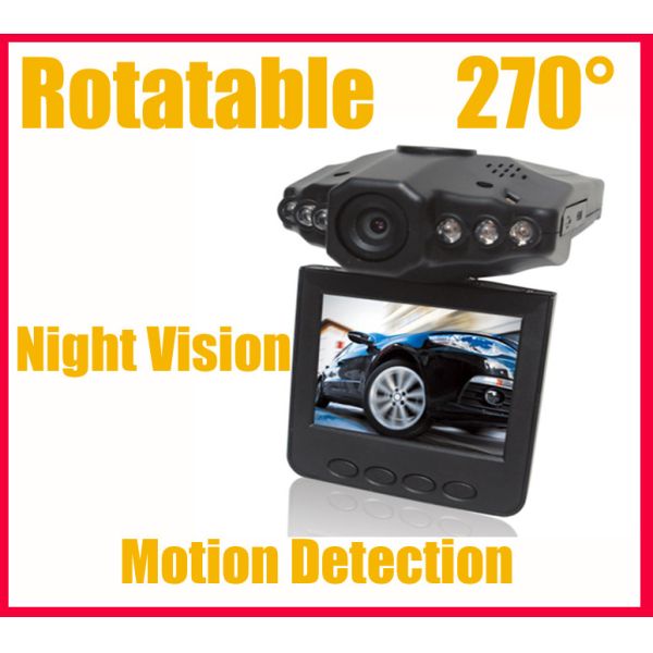 HD 720P 2.5 LCD Car DVR Camera Driving Video Recorder Accident W/ 6pcs IR Night Vision