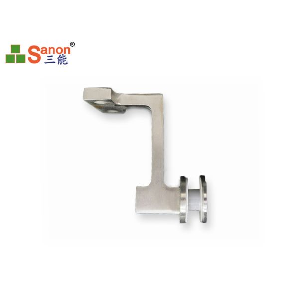Stair Stainless Steel Stair Handrail Accessories For Glass Railing 50.8mm Tube