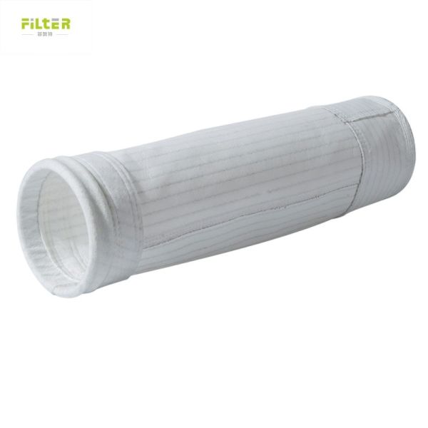 Customized Size Polyester Filter Bag With High Melting Temperature For Wet And Acid Environments