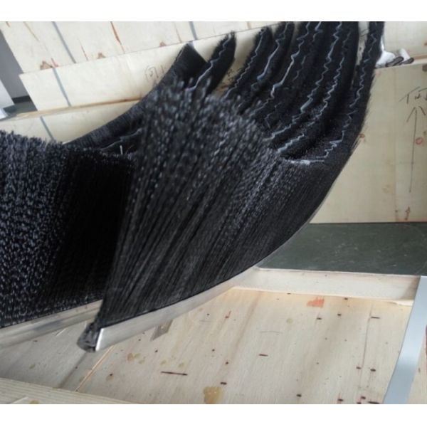 Arc Curve Elevator Protective Brush Anti Clip Accessories Escalator Nylon Anti-Static Strip Brush