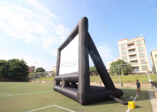 0.4mm PVC Inflatable Movie Screen Billboard For Advertising