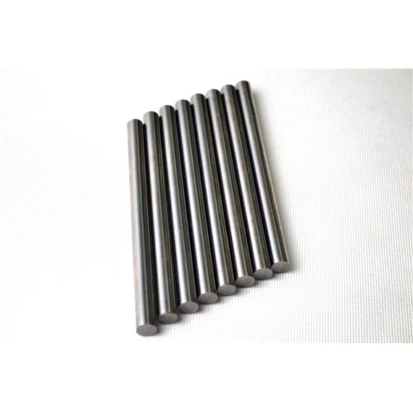 High Hardness Solid Carbide Rods / Round Carbide Blanks 0.8 um Grain Size