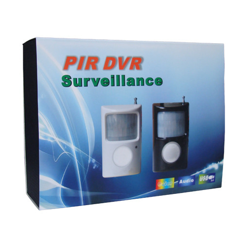 Home Security IR LED Night Vision CCTV Surveillance TF DVR W/ PIR Trigger Video Recording