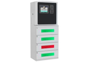 Cheap Smart Cell Phone Charging Station Box with 4 Electronic Touch Screen Lockers for sale
