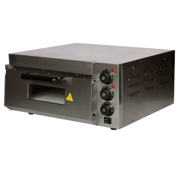 Electric Pizza Oven Stone Base Double Deck Pizza Oven Commercial Pizza Equipment