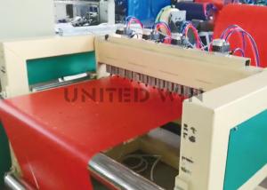 Cheap Dotting And Slitting Ldpe Tarpaulin Manufacturing Machine 4KW for sale