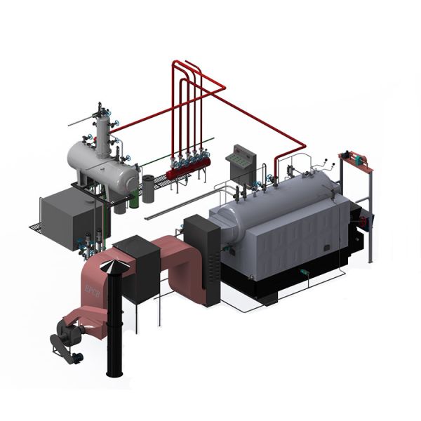Energy Saving Coal Biomass Fired Steam Boiler for Food Industry