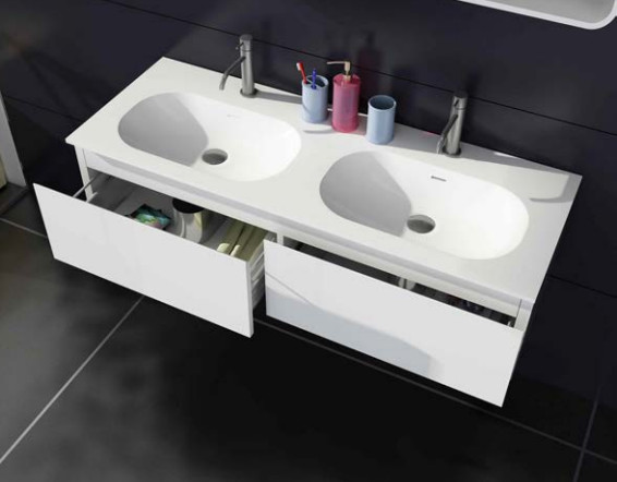 Residential Home Bathroom Vanities Cabinets Corner Bathroom Sink