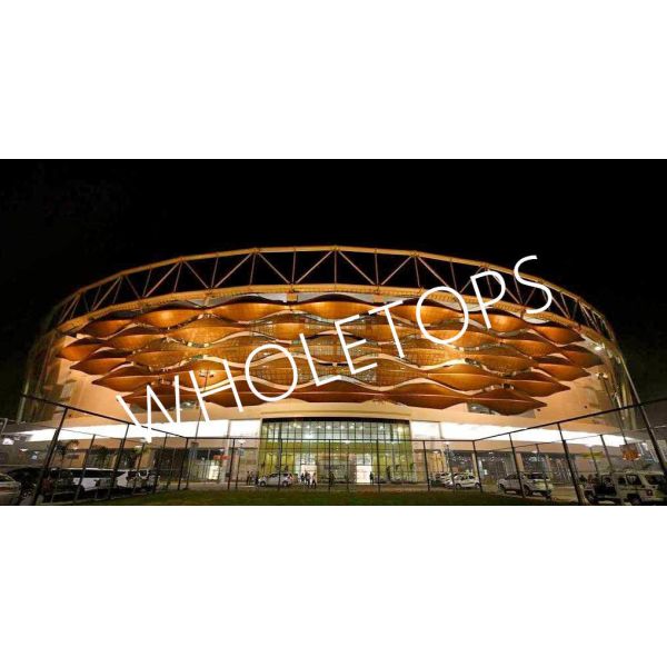 Panama Stadium Aluminium Cladding Sheet 1250mm Width 5mm Thick