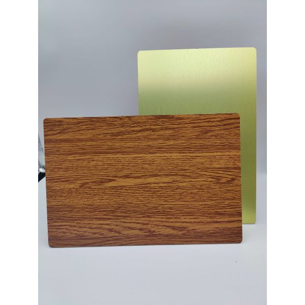 High Strength PVDF ACP Sheet Balcony Use Facade Type With 0.4mm Aluminum Layer