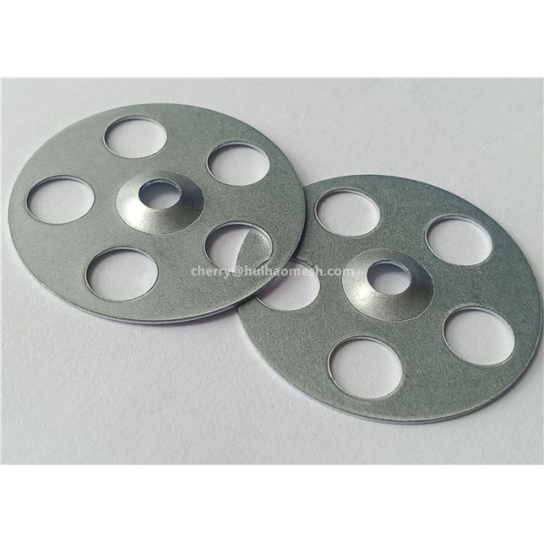 Underfloor Heating Insulation Metal Fixing Washers 36mm - 100 PK