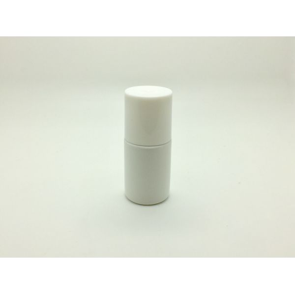 white powder coating gel polish bottle thick tough coating 12ml round straight gel polish bottle nail polish packaging