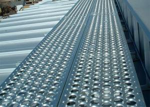 China Carbon Steel Walkway Metal Grating Perforated Sheet Circle Hole Punched In Roof on sale