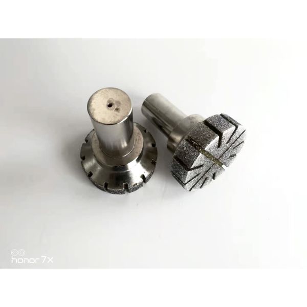 Cylindrical D100 D120 Diamond Finishing Burs For Low Iron Content Metals