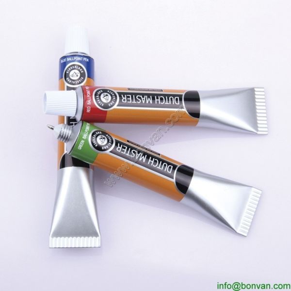 printed plastic pen toothpaste pen, novel customized gift pen