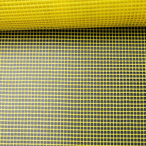 Different colors fire - resistant fiberglass mesh used for construction material