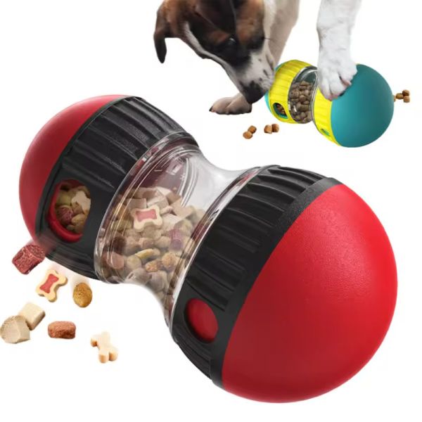 Slow Feeding Food Dispenser Dog Toy Pet Slow Leaking Food Feeder Ball Toys
