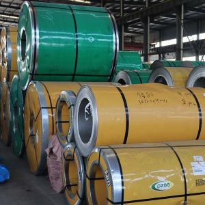 China 2mm Thick 304 Cold Rolled Stainless Steel Coil 800mm 2B BA Cold Rolled Steel Coil on sale