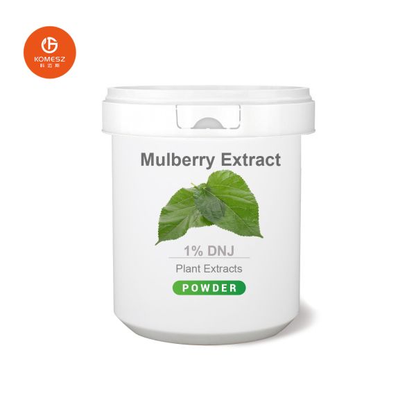 Comext China Manufacturer Free Sample 1% 2% 5% 10% HPLC 1-Deoxynojirimycin Dnj Powder Polysaccharides Morus Alba White Mulberry Leaf Extract for Blood Sugar