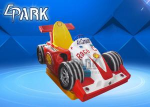 Cheap Coin Operated F1 Racing Game Machine / Kids Swing Car MP3 Amusement Park Rides for sale