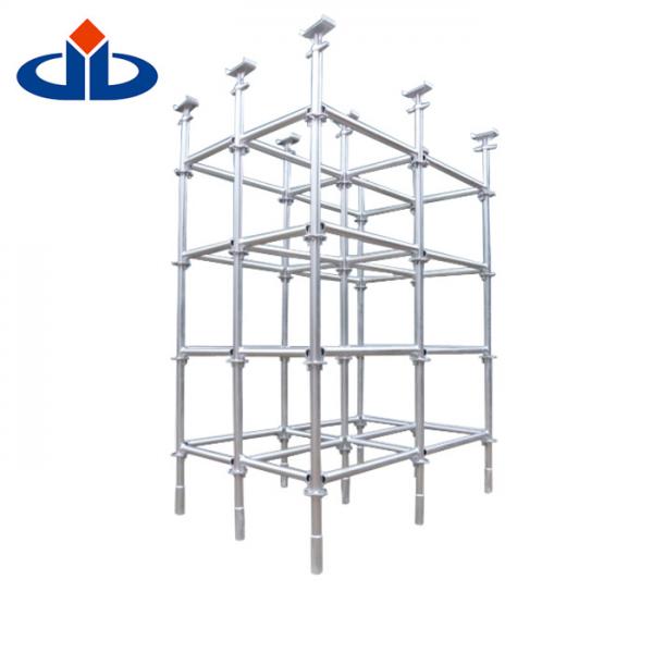 Quality Safety Metal Ringlock Scaffold System Build Jack Scaffolding Self - Locking wholesale