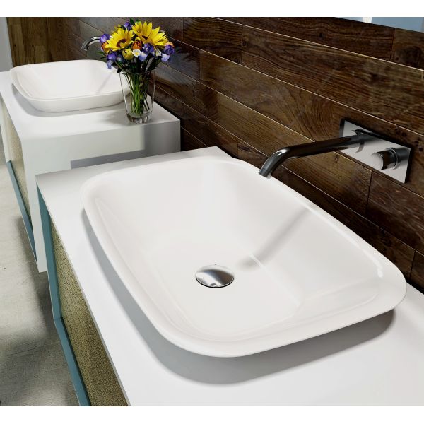 Matt / Glossy Table Top Counter Wash Basin 0.06 CBM Eco Friendly