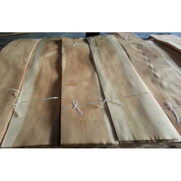Chipboard Sliced Cut Natural Birch Two Color Wood Veneer Engineered