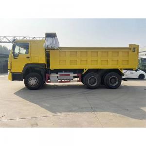 Cheap Howo Used Dump Truck With Crane 6X4 Dumper 12.00R20 for sale