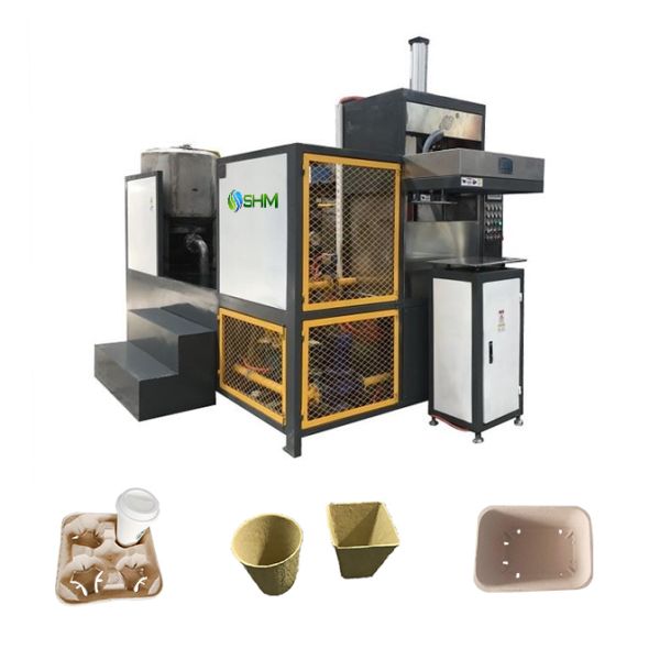 Small Pulp Moulding Machinery Bagasse Molded Pulp Packaging Machinery