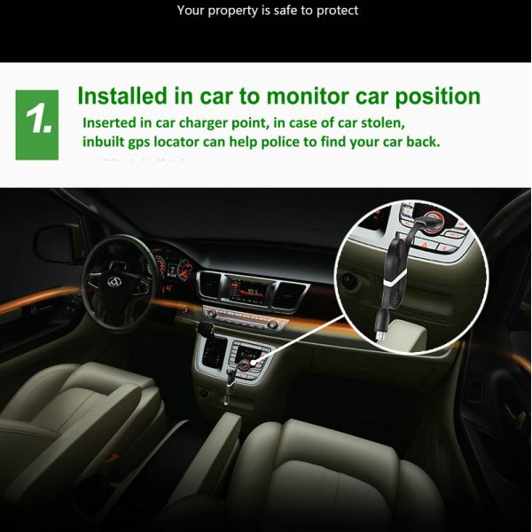New 3-In-1 USB Data Cable Android/iPhone+Hidden Spy GSM Remote Audio Listening Bug+GPS Tracking Position GSM Locator