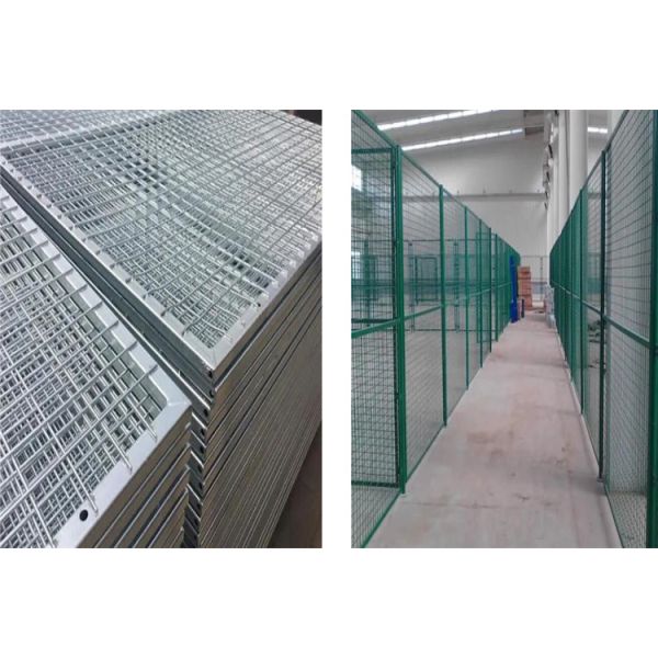 PVC Welded Galvanized Iron Wire Mesh Fence 3D Garden Perimeter Fencing